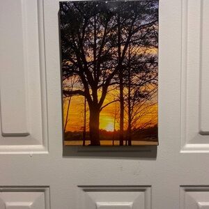 Sunset Canvas Wall Art